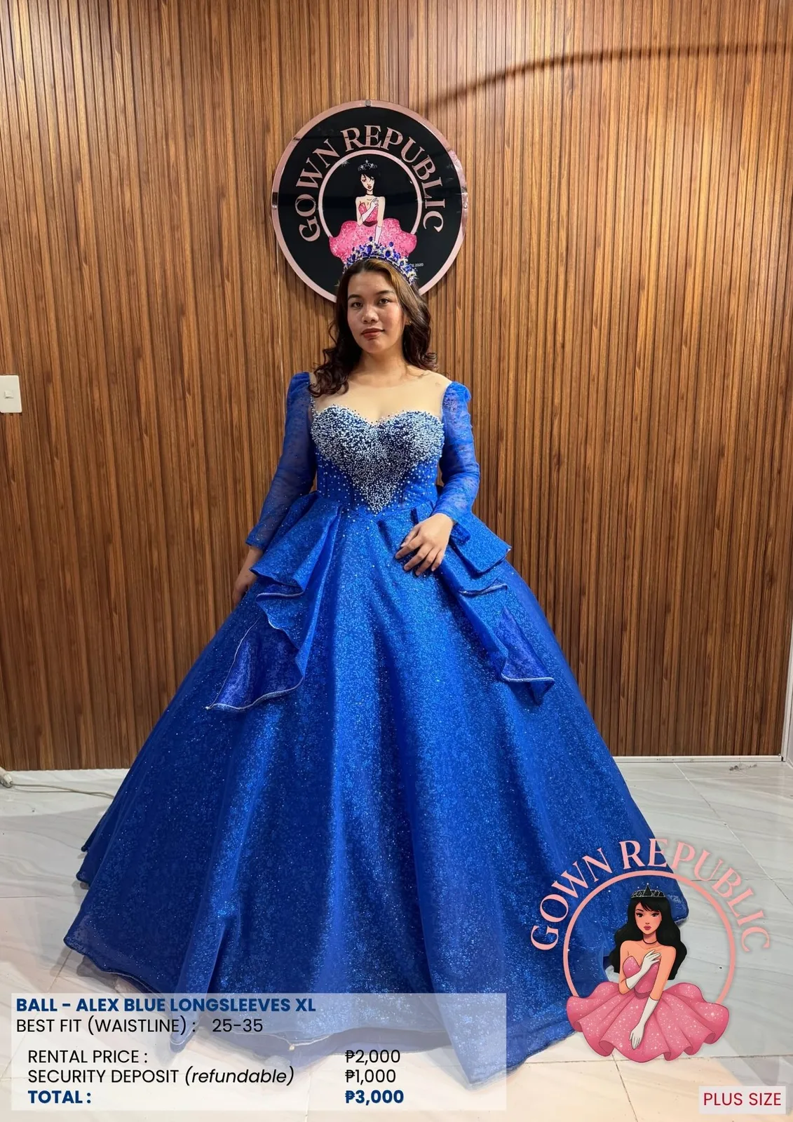 Ball Gowns: Blue 135